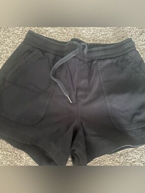 Athleta Black Farallon Drawstring Shorts
